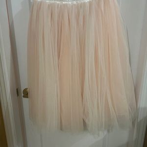 Tutu midi skirt